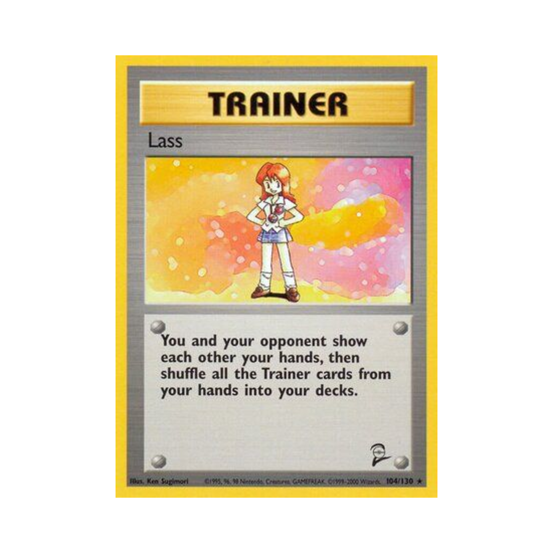 포켓몬 TCG 짧은치마 R 베이스 세트 2 (영문판)(Pokemon TCG Lass R Base Set 2 (English Ver.)) - 1