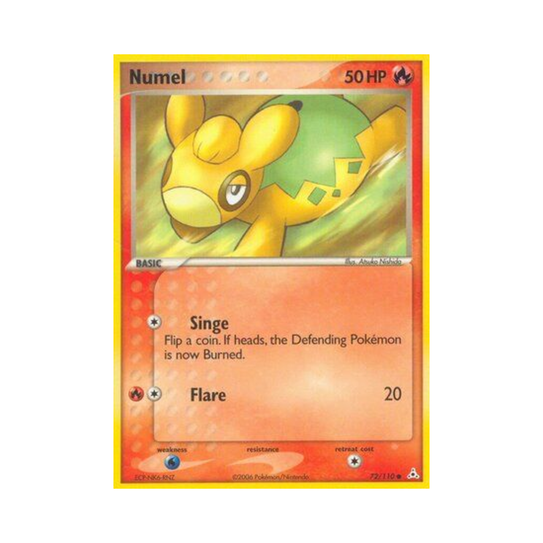 포켓몬 TCG 둔타 C EX 홀론 팬텀 (영문판)(Pokemon TCG Numel C EX Holon Phantoms (English Ver.)) - 1