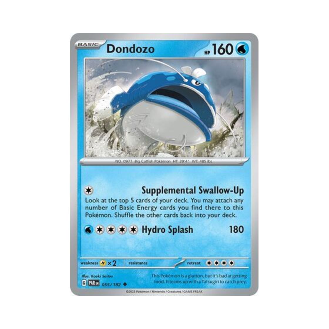 포켓몬 TCG 어써러셔 U 파라독스 리프트 (영문판)(Pokemon TCG Dondozo U Paradox Rift (English Ver.)) - 1
