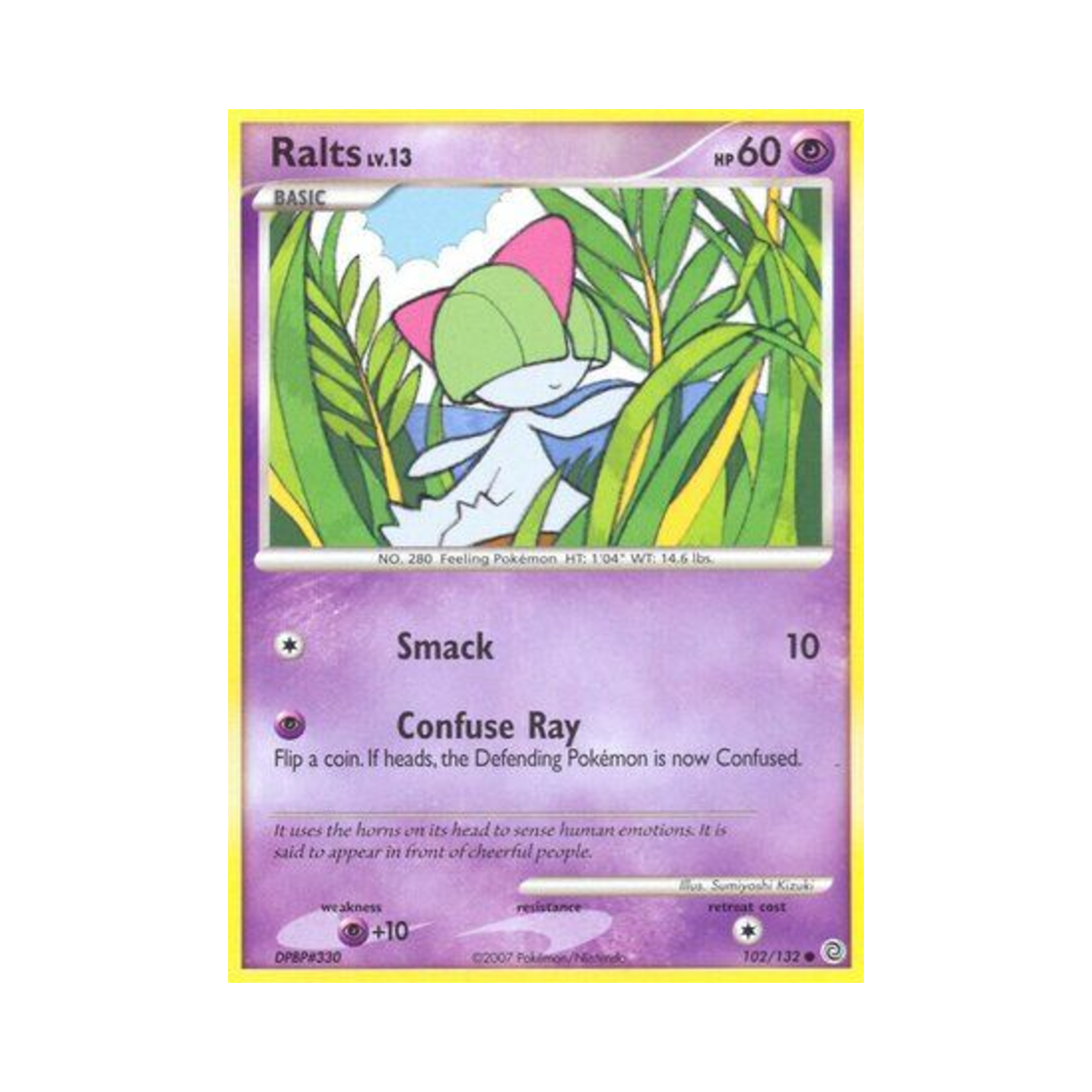 포켓몬 TCG 랄토스 C 시크릿 원더스 (영문판)(Pokemon TCG Ralts C Secret Wonders (English Ver.)) - 1