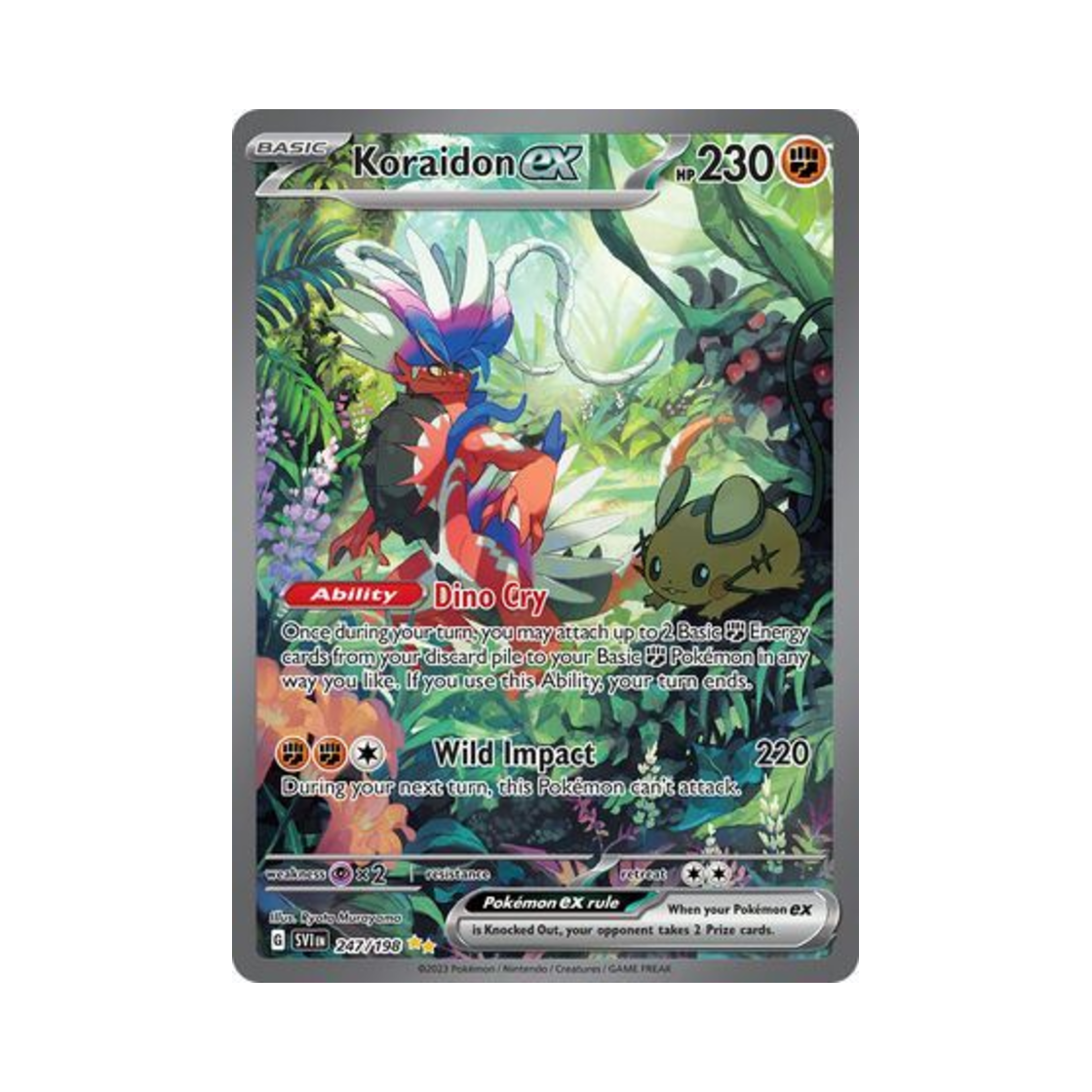 포켓몬 TCG 코라이돈 ex SIR 스칼렛 & 바이올렛 (영문판)(Pokemon TCG Koraidon ex SIR Scarlet & Violet (English Ver.)) - 1