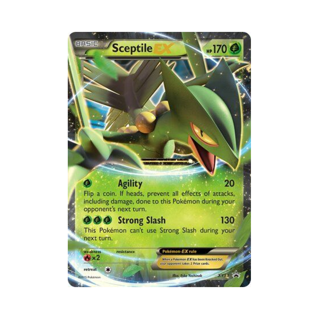 포켓몬 TCG 나무킹 EX P XY 프로모 카드 (영문판)(Pokemon TCG Sceptile EX P XY Promos (English Ver.)) - 1