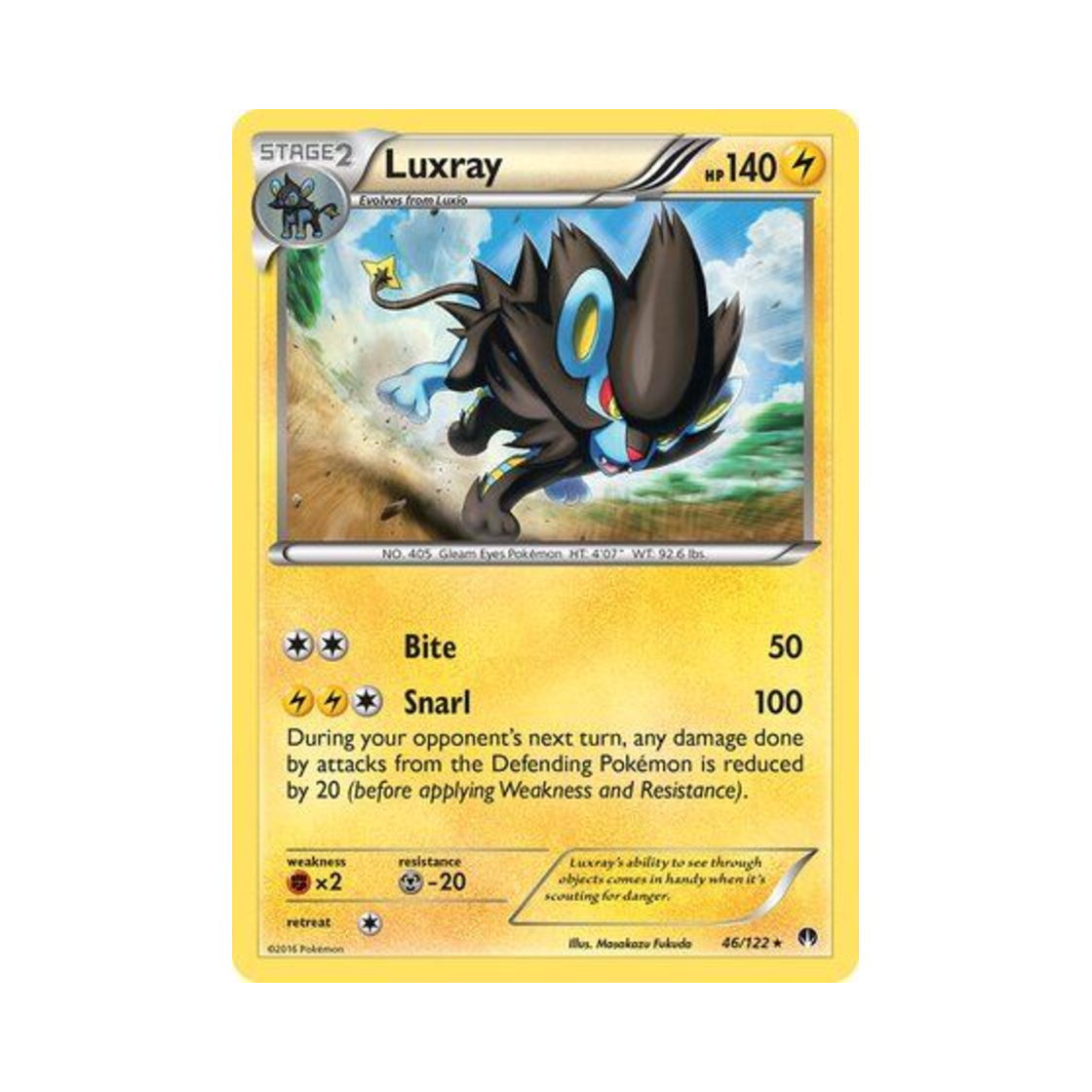포켓몬 TCG 렌트라 R 브레이크포인트 (영문판)(Pokemon TCG Luxray R BREAKpoint (English Ver.)) - 1