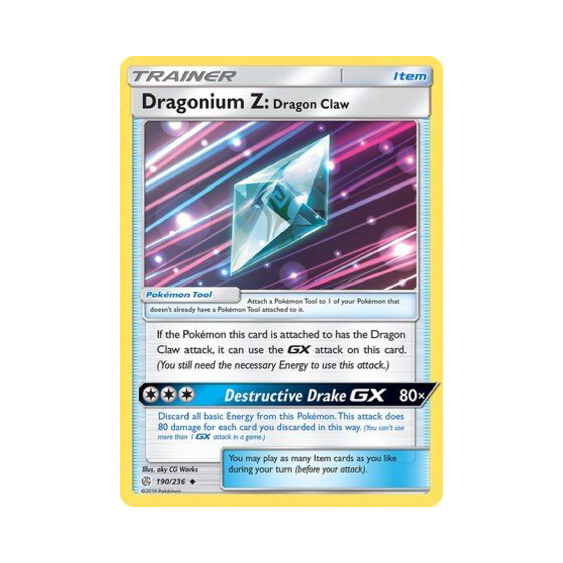 포켓몬 TCG 드래곤Z 드래곤크루 U 코스믹 이클립스 (영문판)(Pokemon TCG Dragonium Z: Dragon Claw U Cosmic Eclipse (English Ver.)) - 1