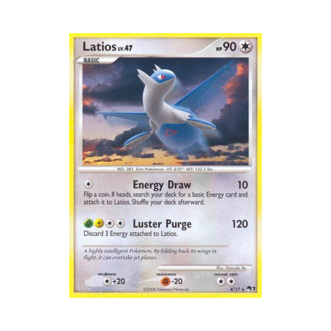 포켓몬 TCG 라티오스 R 팝 시리즈 7 (영문판)(Pokemon TCG Latios R POP Series 7 (English Ver.)) - 1