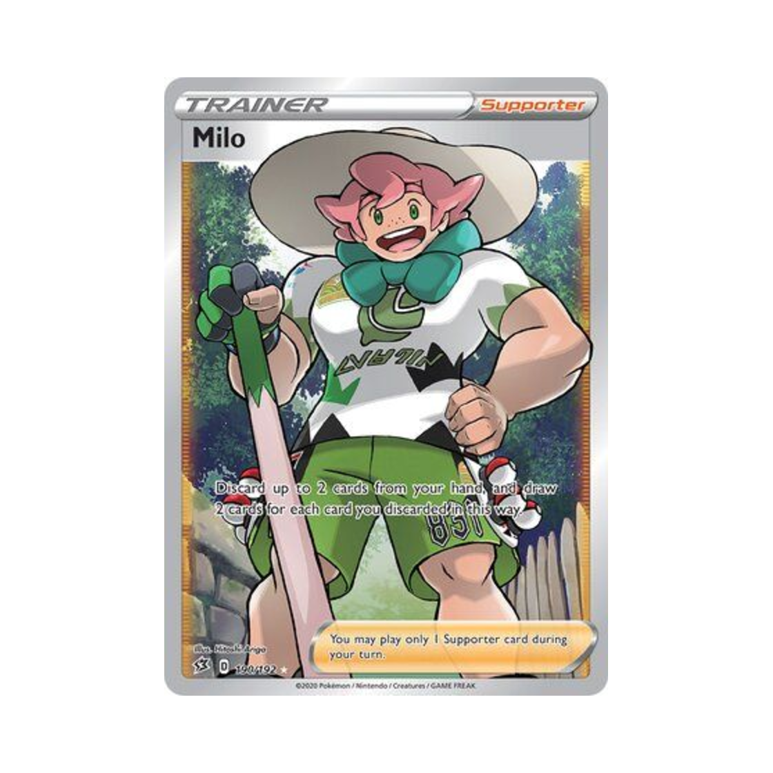 포켓몬 TCG 아킬 RU 레벌 크래시 (영문판)(Pokemon TCG Milo RU Rebel Clash (English Ver.)) - 1