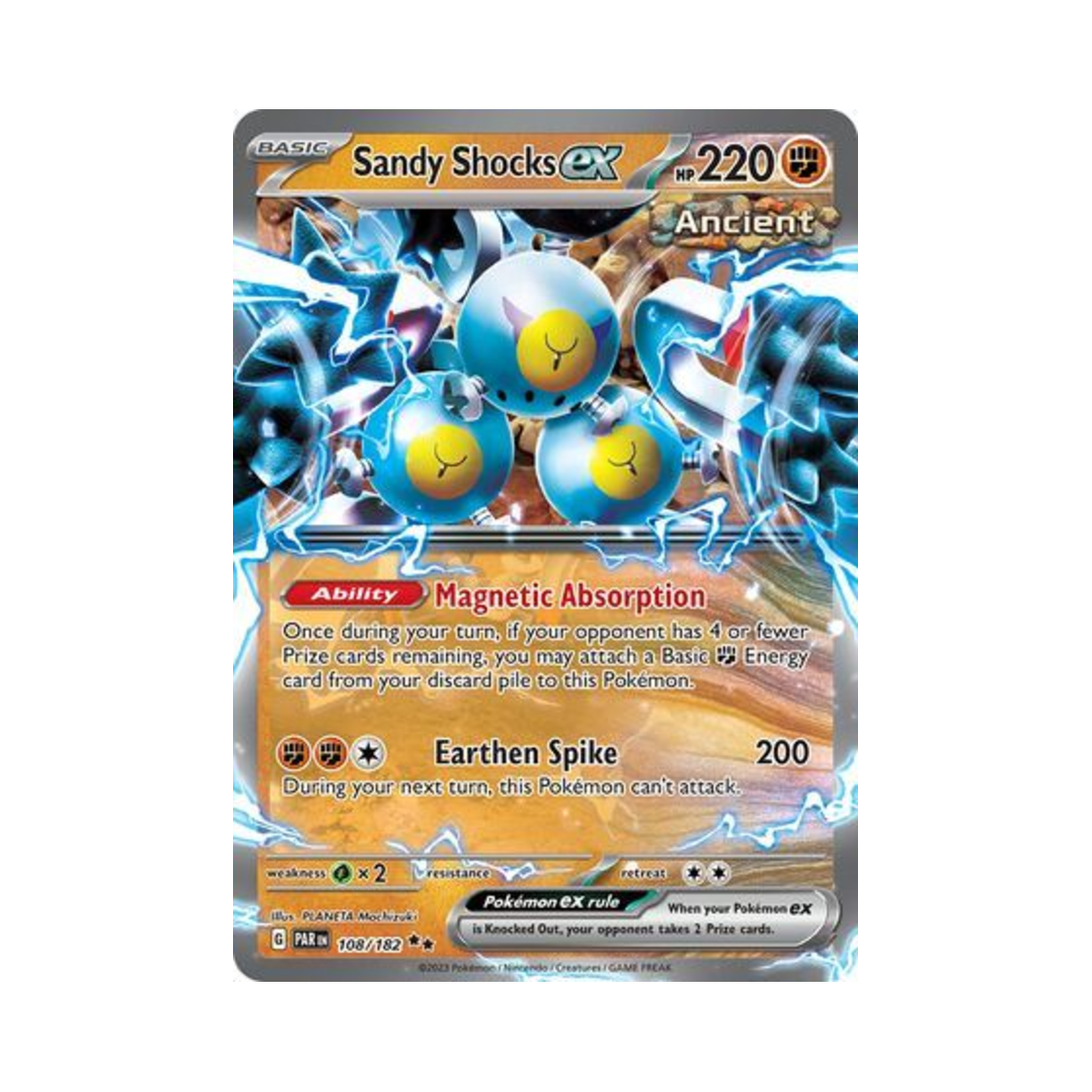 포켓몬 TCG 모래털가죽 ex DR 파라독스 리프트 (영문판)(Pokemon TCG Sandy Shocks ex DR Paradox Rift (English Ver.)) - 1