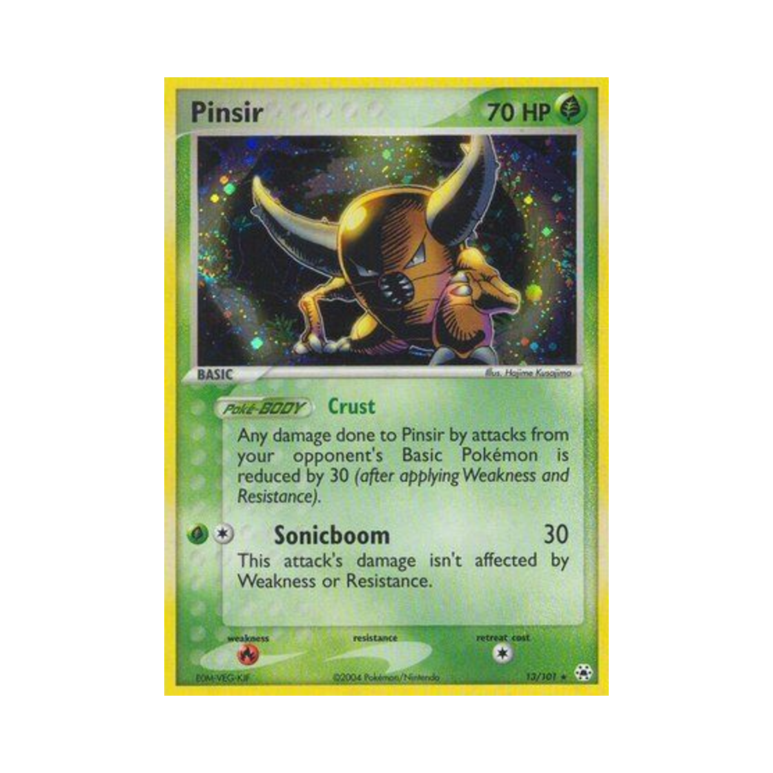 포켓몬 TCG 쁘사이저 RH EX 히든 레전드 (영문판)(Pokemon TCG Pinsir RH EX Hidden Legends (English Ver.)) - 1