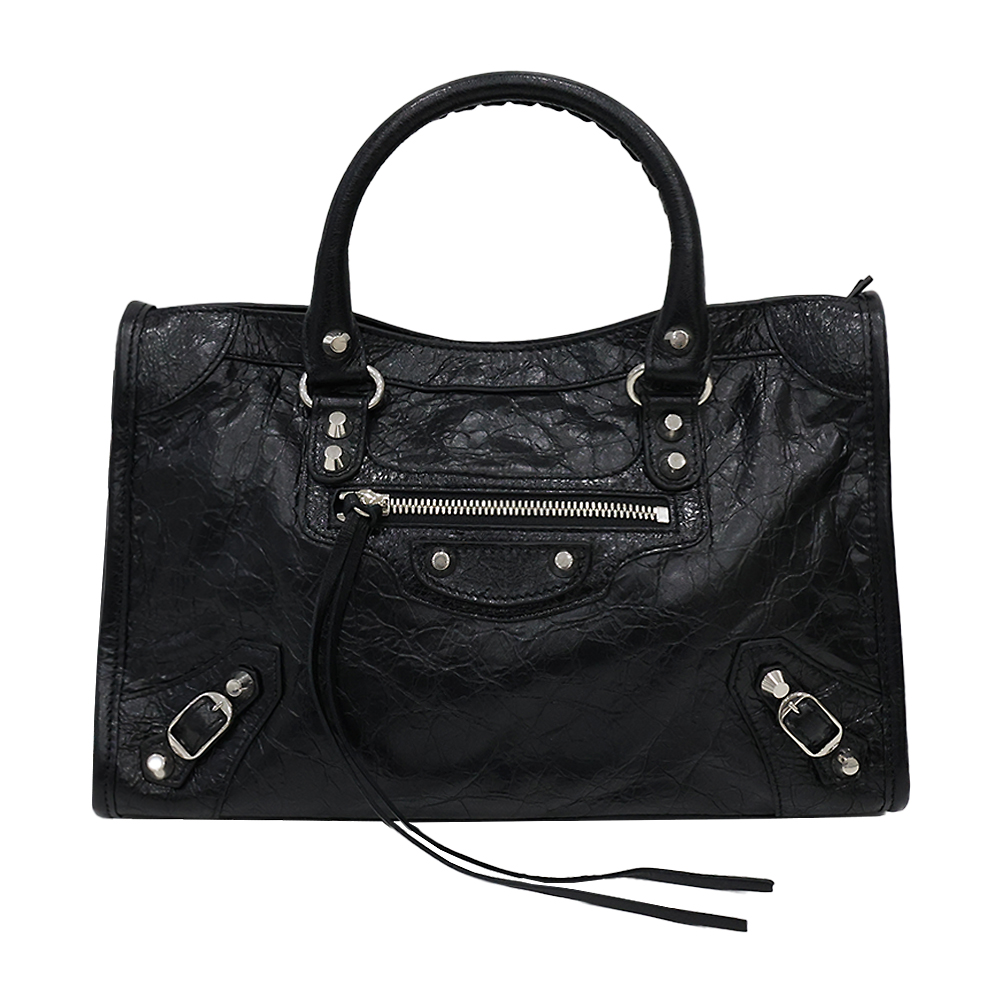 811442 2AA9S 1000 [15%쿠폰]Balenciaga Le City Small Tote Bag Black