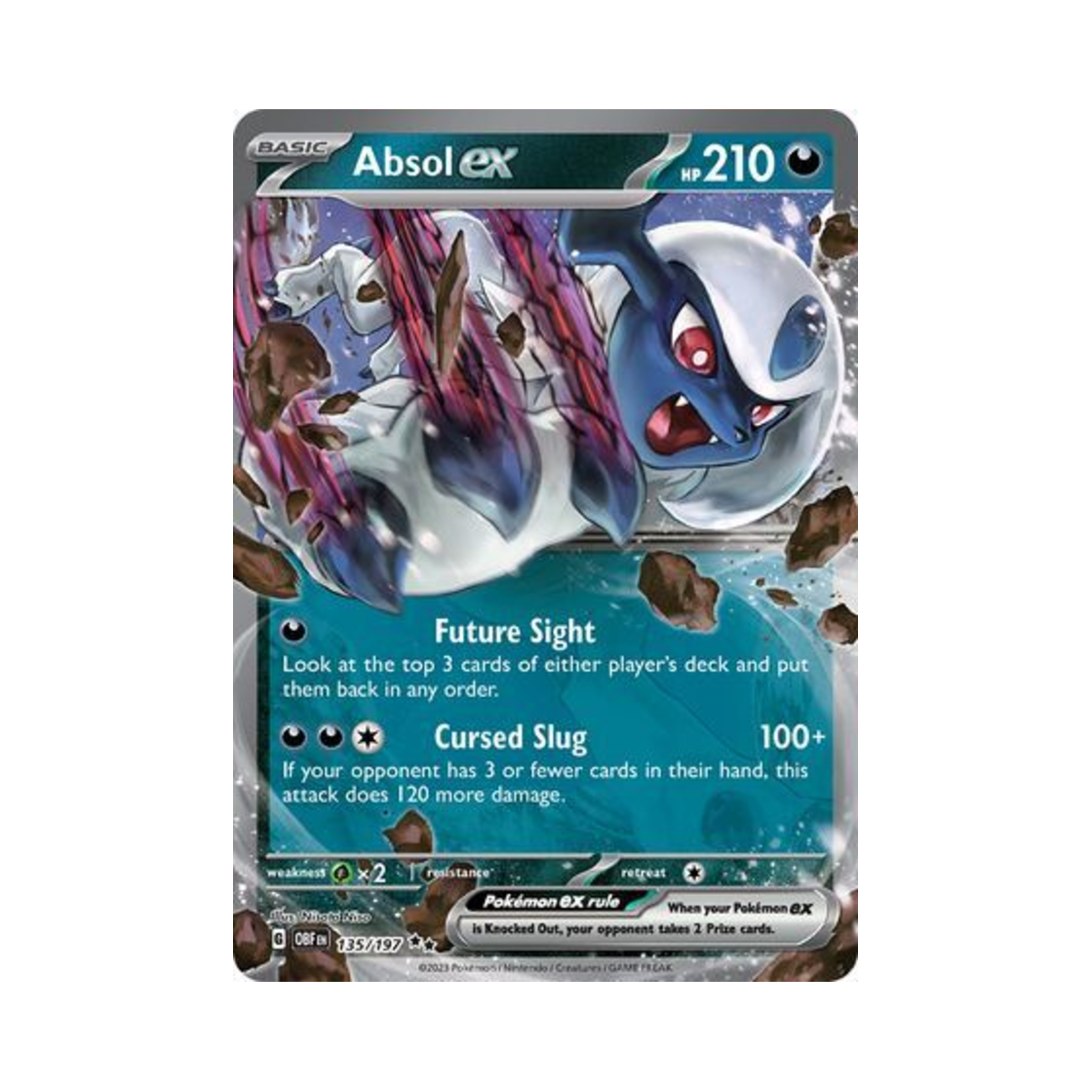 포켓몬 TCG 앱솔 ex DR 옵시디언 플레임즈 (영문판)(Pokemon TCG Absol ex DR Obsidian Flames (English Ver.)) - 1