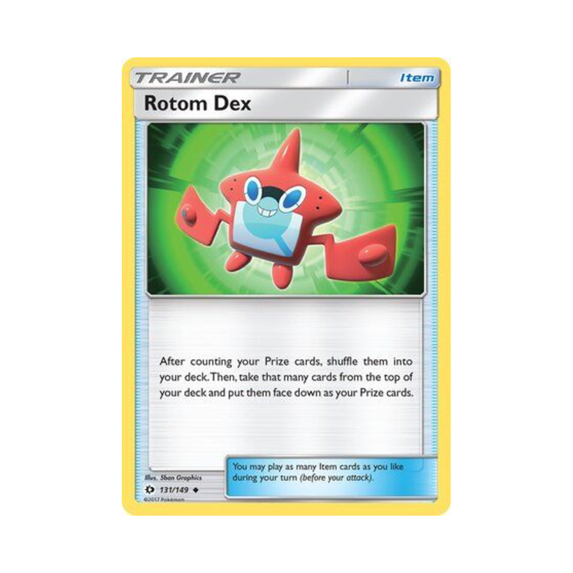 포켓몬 TCG 로토무 도감 U 썬 & 문 (영문판)(Pokemon TCG Rotom Dex U Sun & Moon (English Ver.)) - 1