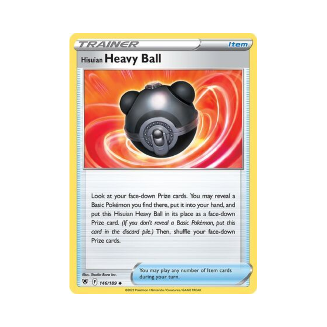 포켓몬 TCG 히스이 헤비볼 U 아스트랄 레디안스 (영문판)(Pokemon TCG Hisuian Heavy Ball U Astral Radiance (English Ver.)) - 1