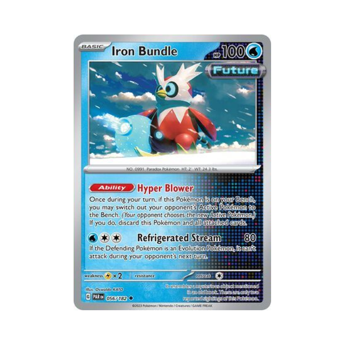 포켓몬 TCG 무쇠보따리 U 파라독스 리프트 (영문판)(Pokemon TCG Iron Bundle U Paradox Rift (English Ver.)) - 1