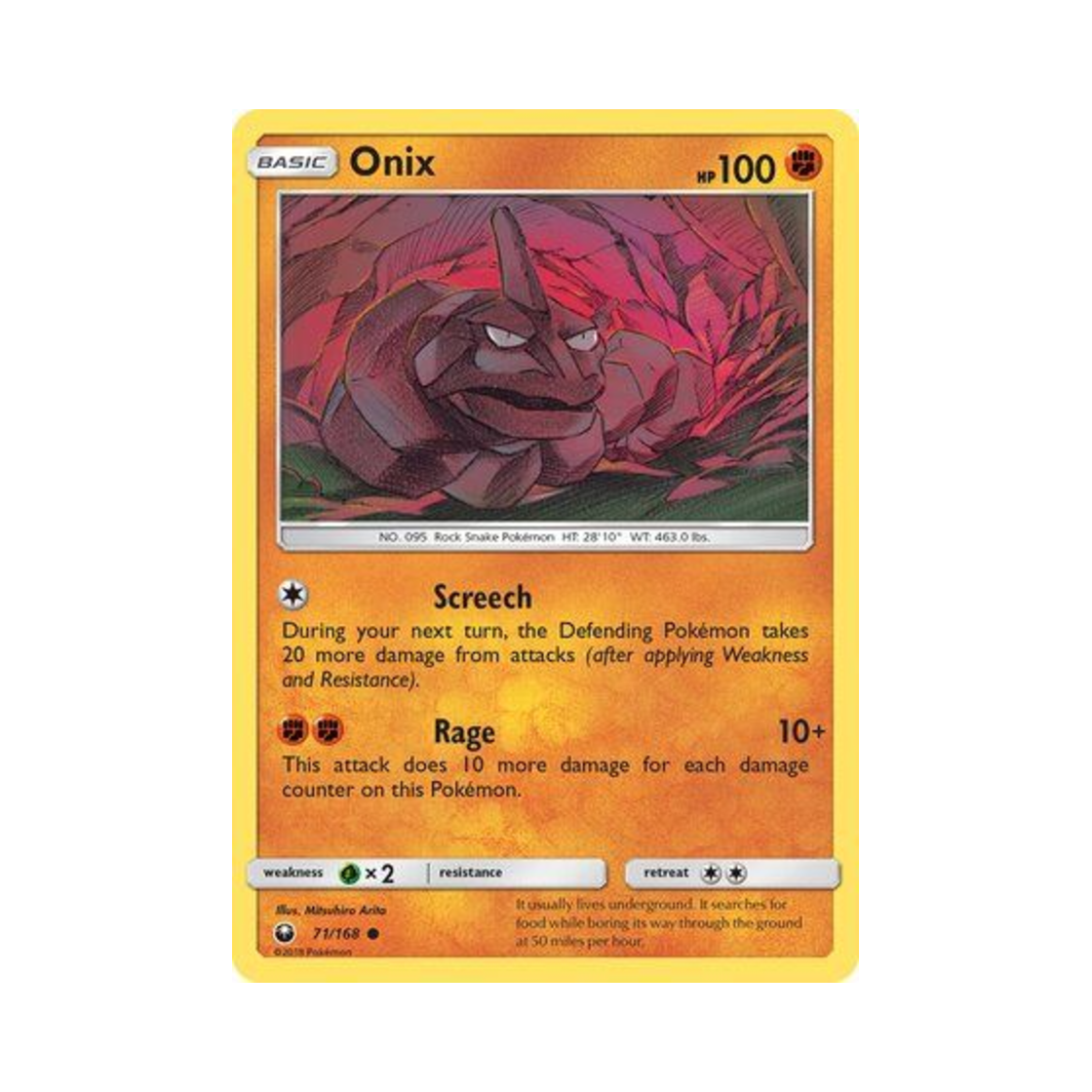 포켓몬 TCG 롱스톤 C 셀레스티얼 스톰 (영문판)(Pokemon TCG Onix C Celestial Storm (English Ver.)) - 1