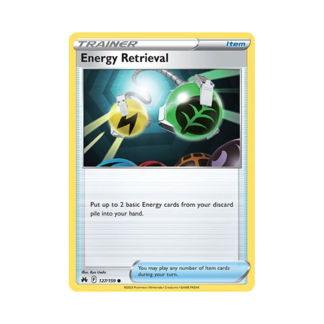 포켓몬 TCG 에너지 회수 C 크라운 제니스 (영문판)(Pokemon TCG Energy Retrieval C Crown Zenith (English Ver.)) - 1