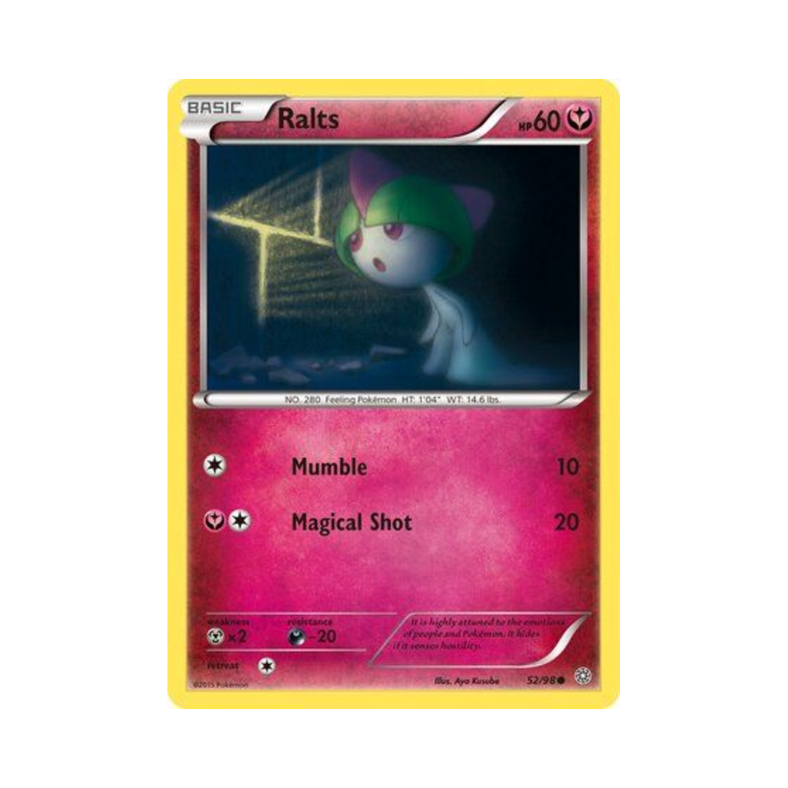 포켓몬 TCG 랄토스 C 에인션트 오리진스 (영문판)(Pokemon TCG Ralts C Ancient Origins (English Ver.)) - 1