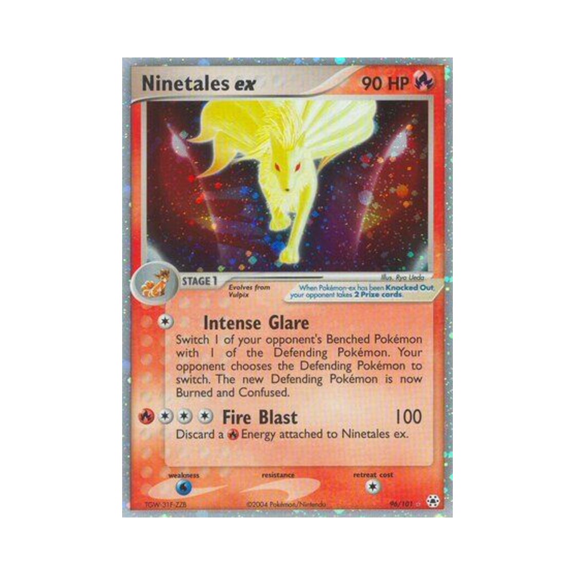 포켓몬 TCG 나인테일 ex RHe EX 히든 레전드 (영문판)(Pokemon TCG Ninetales ex RHe EX Hidden Legends (English Ver.)) - 1