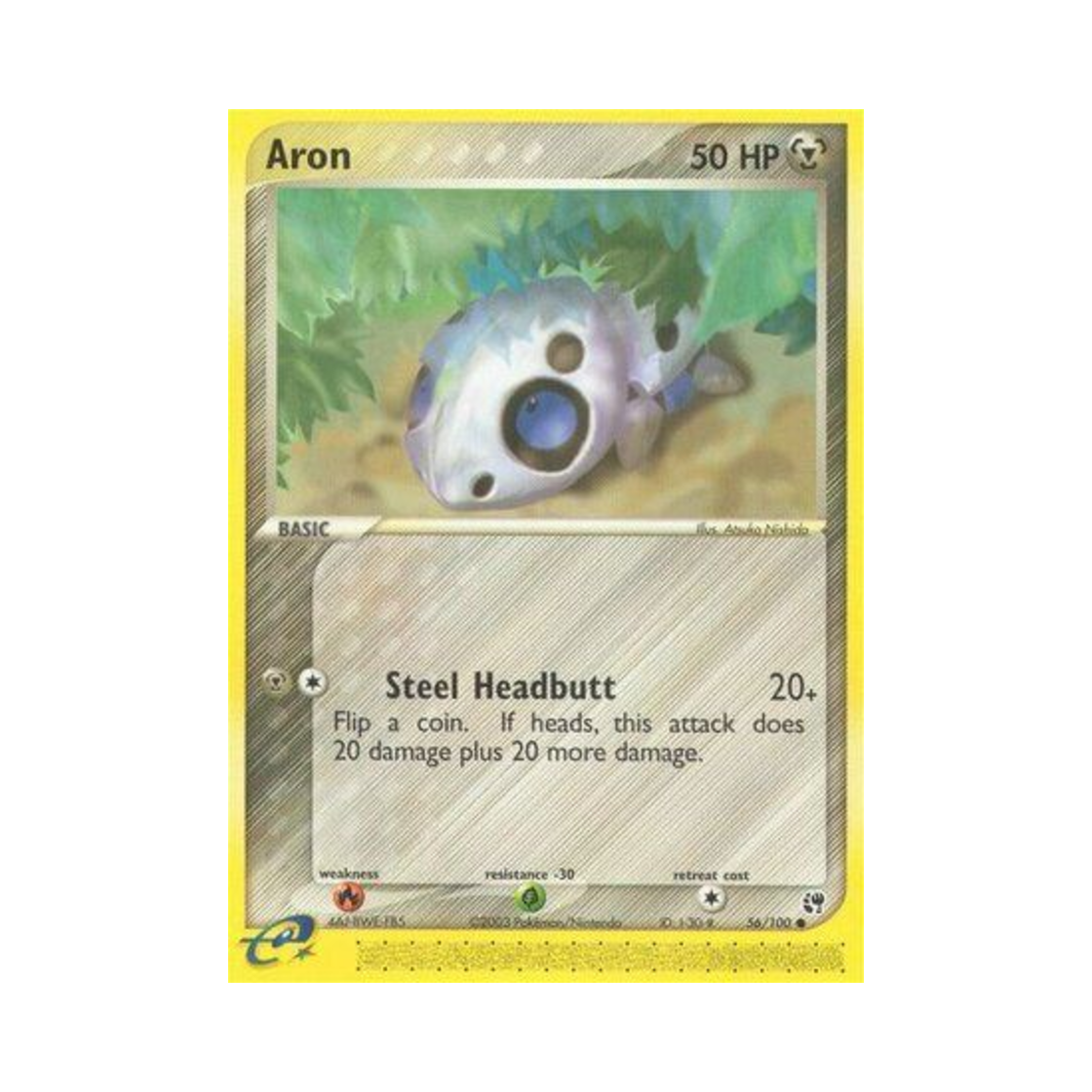 포켓몬 TCG 가보리 C EX 샌드스톰 (영문판)(Pokemon TCG Aron C EX Sandstorm (English Ver.)) - 1
