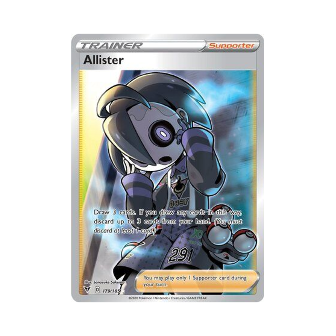 포켓몬 TCG 어니언 RU 비비드 볼티지 (영문판)(Pokemon TCG Allister RU Vivid Voltage (English Ver.)) - 1