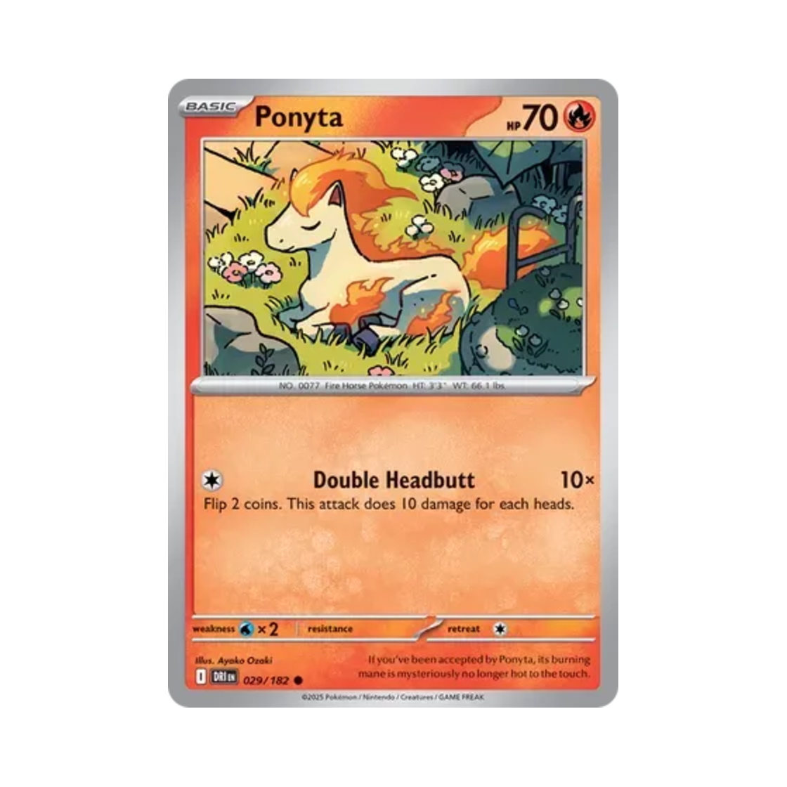 포켓몬 TCG 포니타 C 데스티니드 라이벌스 (영문판)(Pokemon TCG Ponyta C Destined Rivals (English Ver.)) - 1