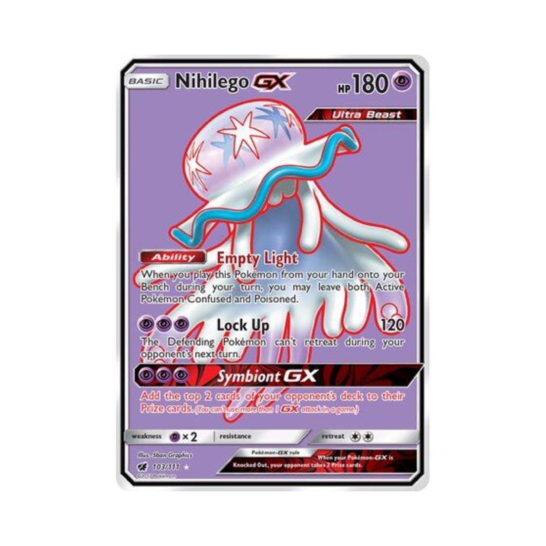 포켓몬 TCG 텅비드 GX RU 크림슨 인베이전 (영문판)(Pokemon TCG Nihilego GX RU Crimson Invasion (English Ver.)) - 1