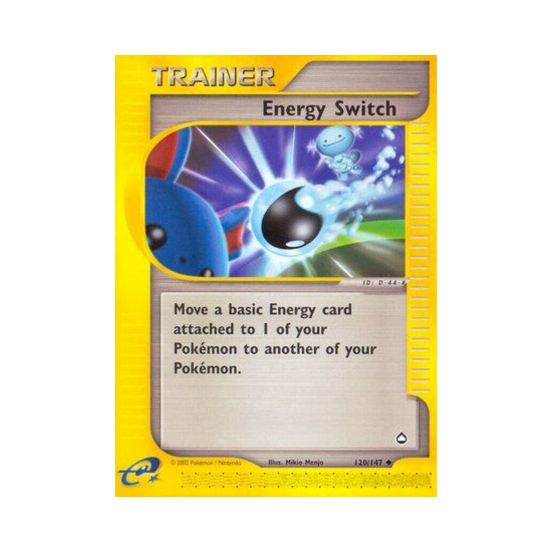포켓몬 TCG 에너지 갈아 달기 U 아쿠아폴리스 (영문판)(Pokemon TCG Energy Switch U Aquapolis (English Ver.))