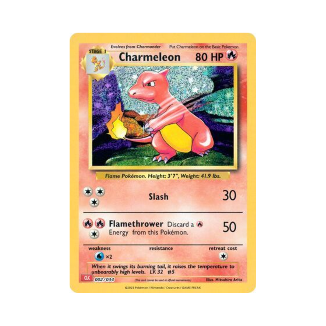 포켓몬 TCG 리자드 포켓몬 TCG 클래식 (영문판)(Pokemon TCG Charmeleon Pokemon TCG Classic (English Ver.))