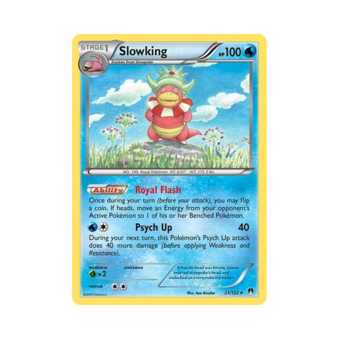 포켓몬 TCG 야도킹 RH 브레이크포인트 (영문판)(Pokemon TCG Slowking RH BREAKpoint (English Ver.))