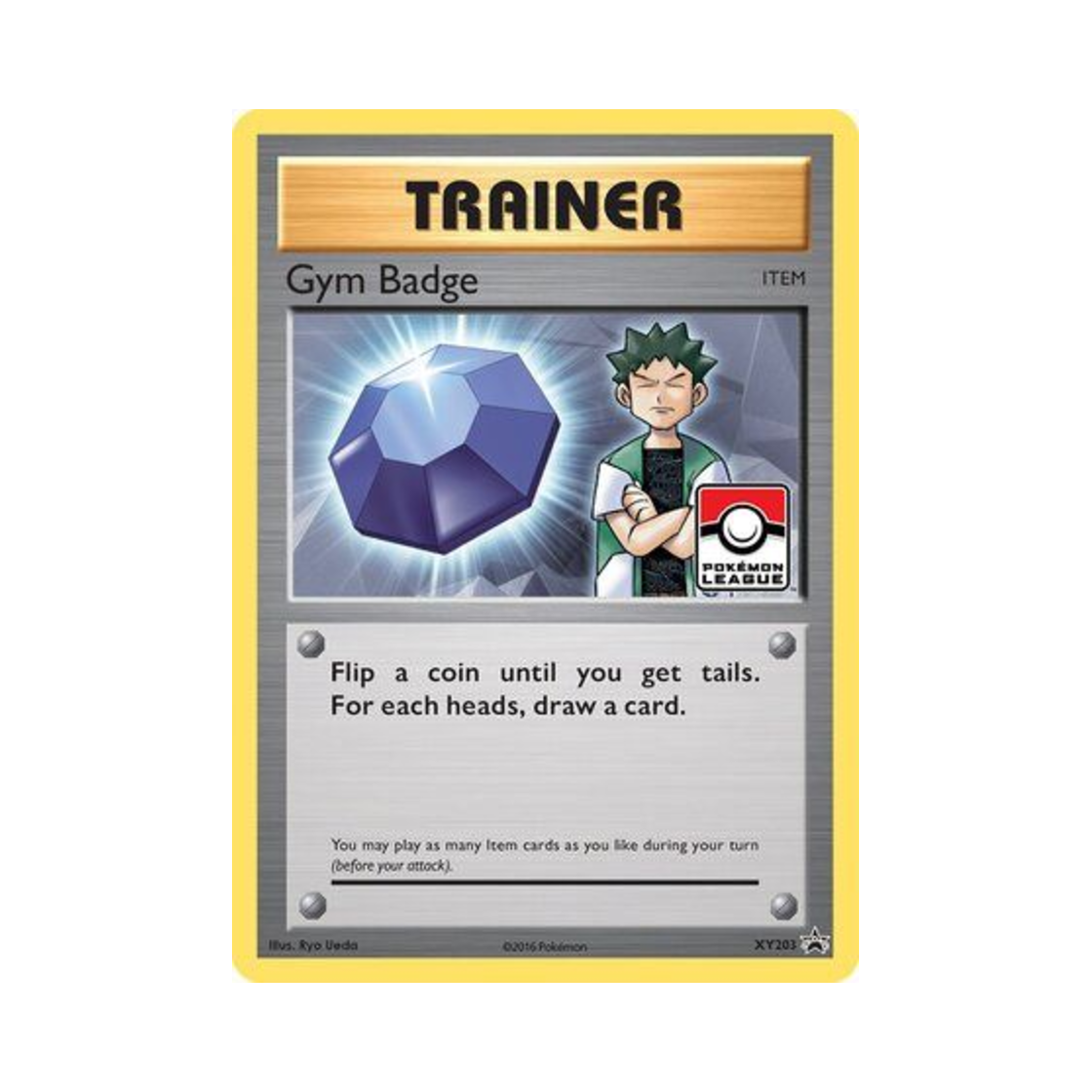 포켓몬 TCG 체육관 배지 P XY 프로모 카드 (영문판)(Pokemon TCG Gym Badge P XY Promos (English Ver.)) - 1