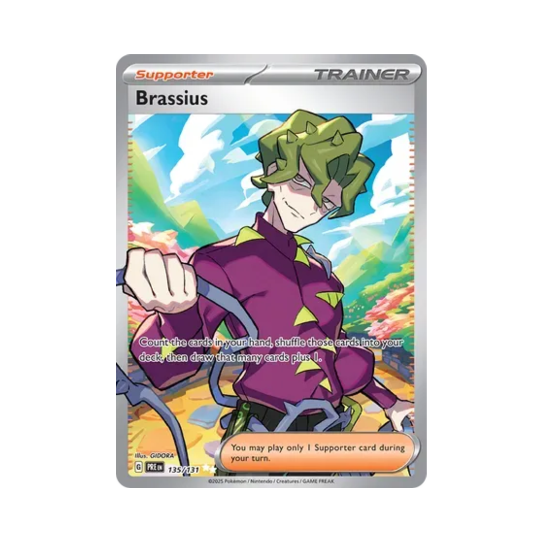 포켓몬 TCG 콜사 UR 프리즈매틱 에볼루션즈 (영문판)(Pokemon TCG Brassius UR Prismatic Evolutions (English Ver.)) - 1