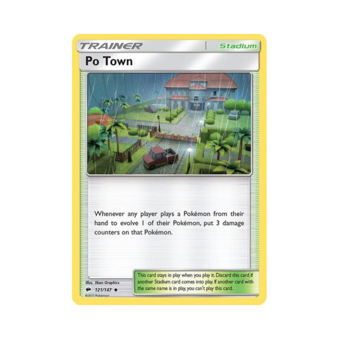 포켓몬 TCG 포마을 U 버닝 쉐도우 (영문판)(Pokemon TCG Po Town U Burning Shadows (English Ver.)) - 1