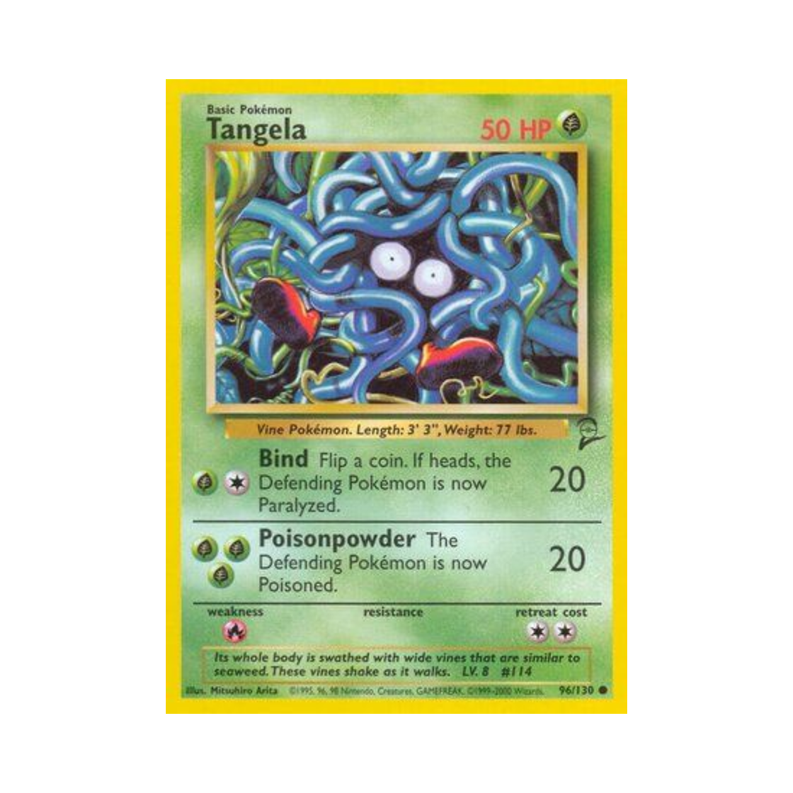 포켓몬 TCG 덩쿠리 C 베이스 세트 2 (영문판)(Pokemon TCG Tangela C Base Set 2 (English Ver.)) - 1