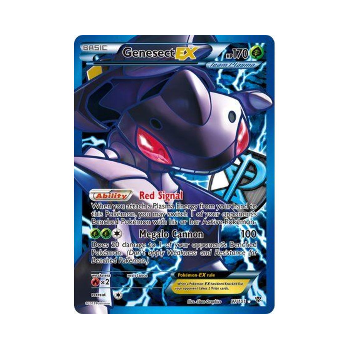 포켓몬 TCG 게노세크트 ex RU 플라스마 블라스트 (영문판)(Pokemon TCG Genesect ex RU Plasma Blast (English Ver.)) - 1