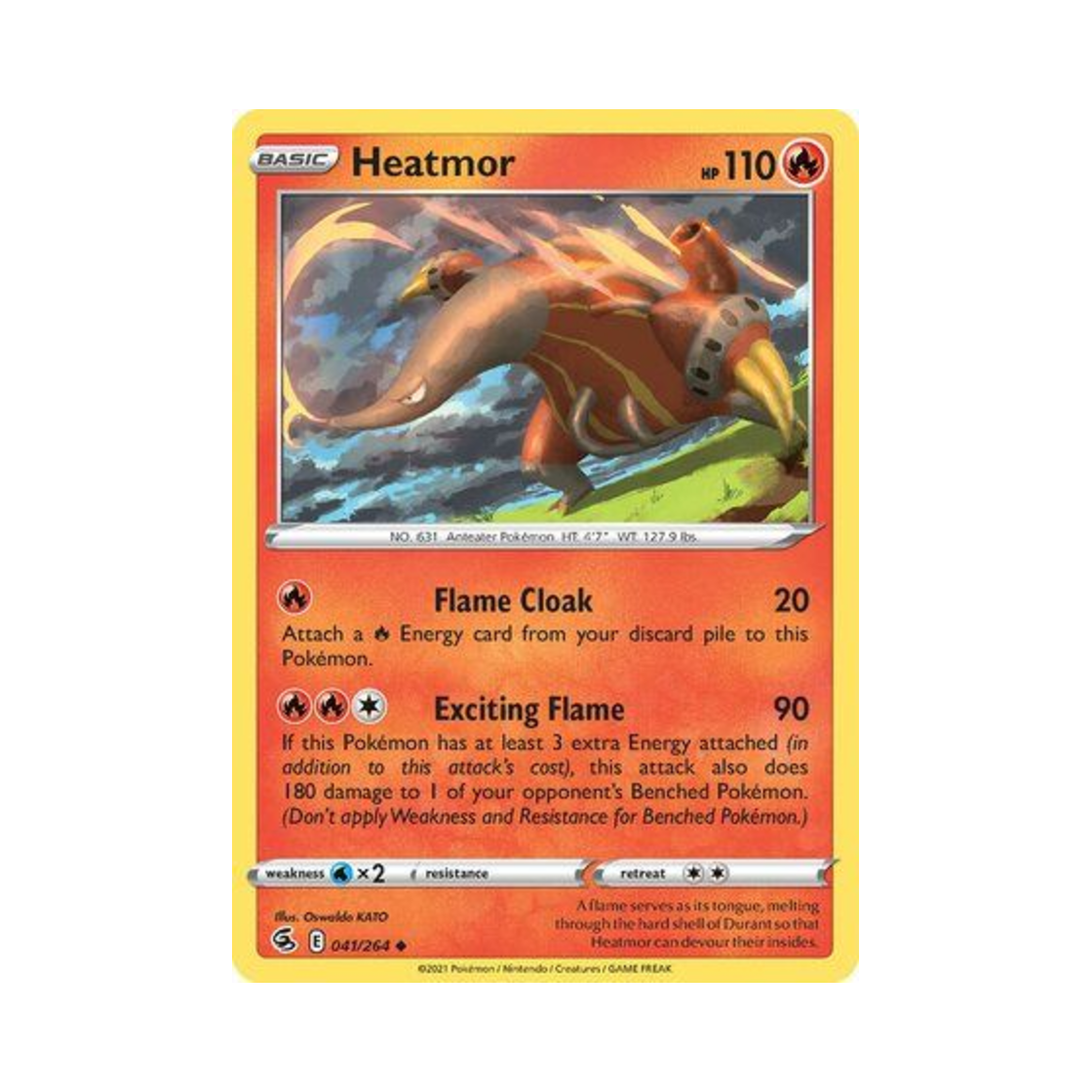 포켓몬 TCG 앤티골 U 퓨전 스트라이크 (영문판)(Pokemon TCG Heatmor U Fusion Strike (English Ver.)) - 1