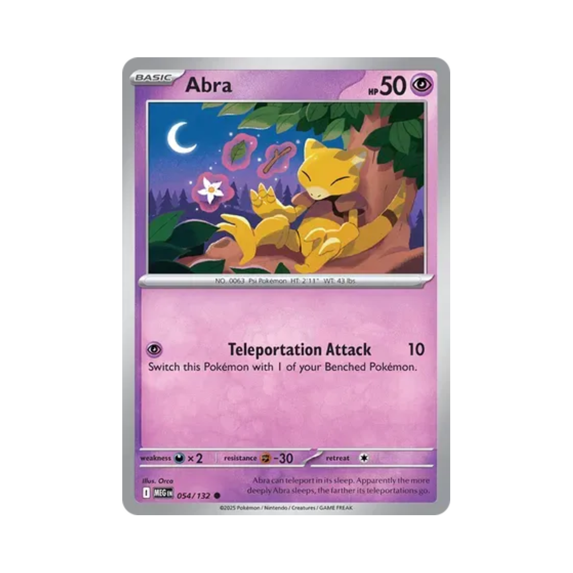 포켓몬 TCG 캐이시 C 메가 에볼루션 (영문판)(Pokemon TCG Abra C Mega Evolution (English Ver.)) - 1