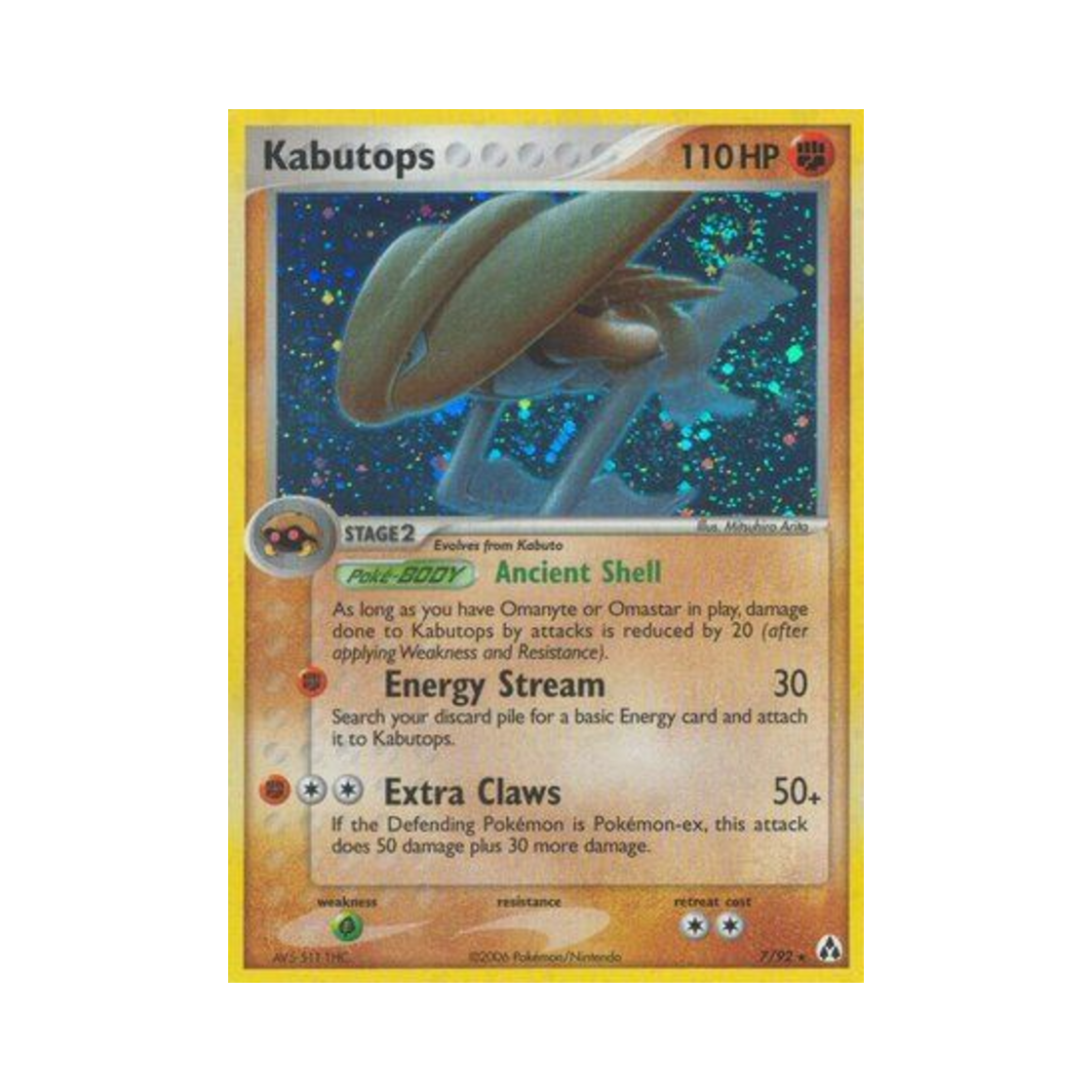 포켓몬 TCG 투구푸스 RH EX 레전드 메이커 (영문판)(Pokemon TCG Kabutops RH EX Legend Maker (English Ver.)) - 1
