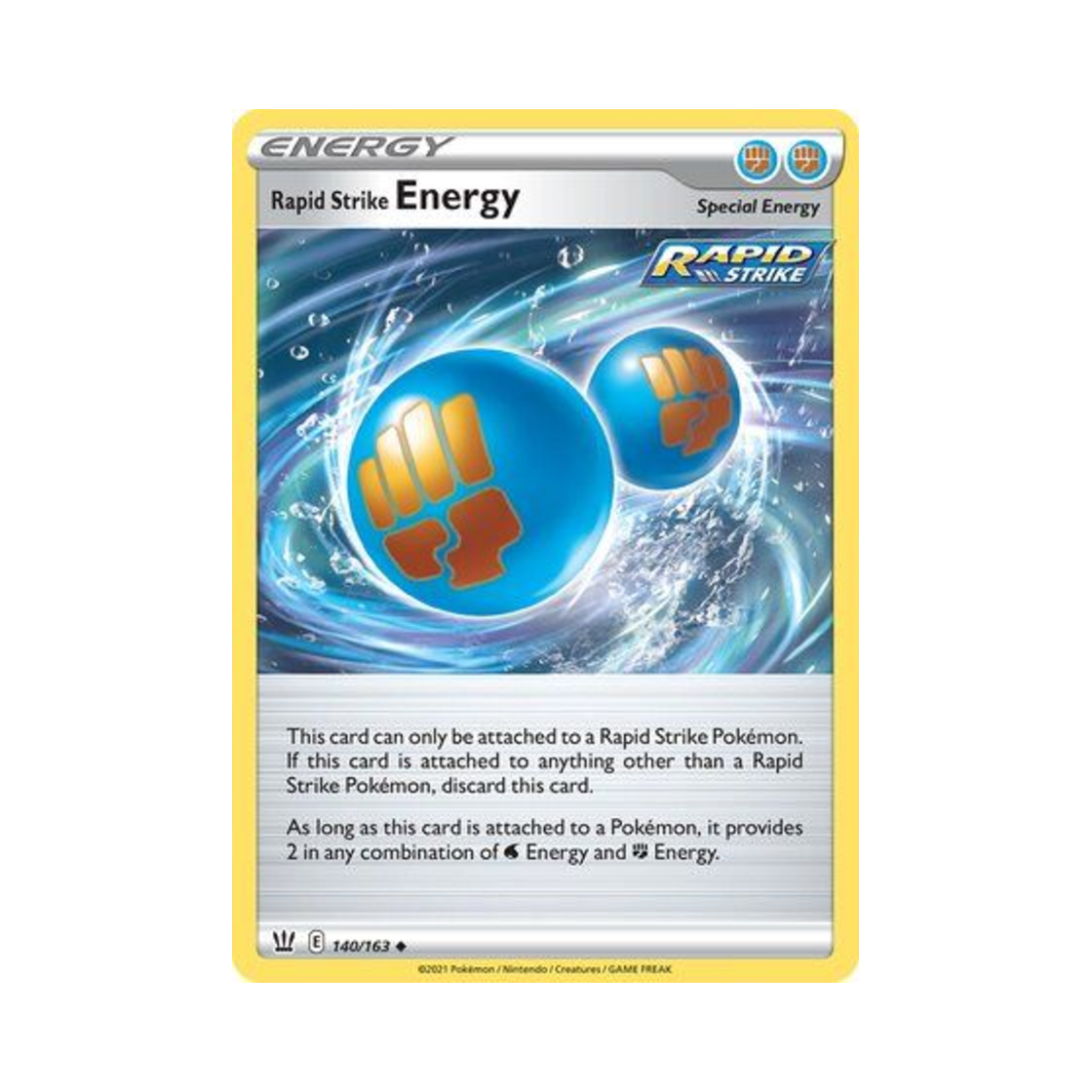 포켓몬 TCG 연격 에너지 U 배틀 스타일즈 (영문판)(Pokemon TCG Rapid Strike Energy U Battle Styles (English Ver.)) - 1