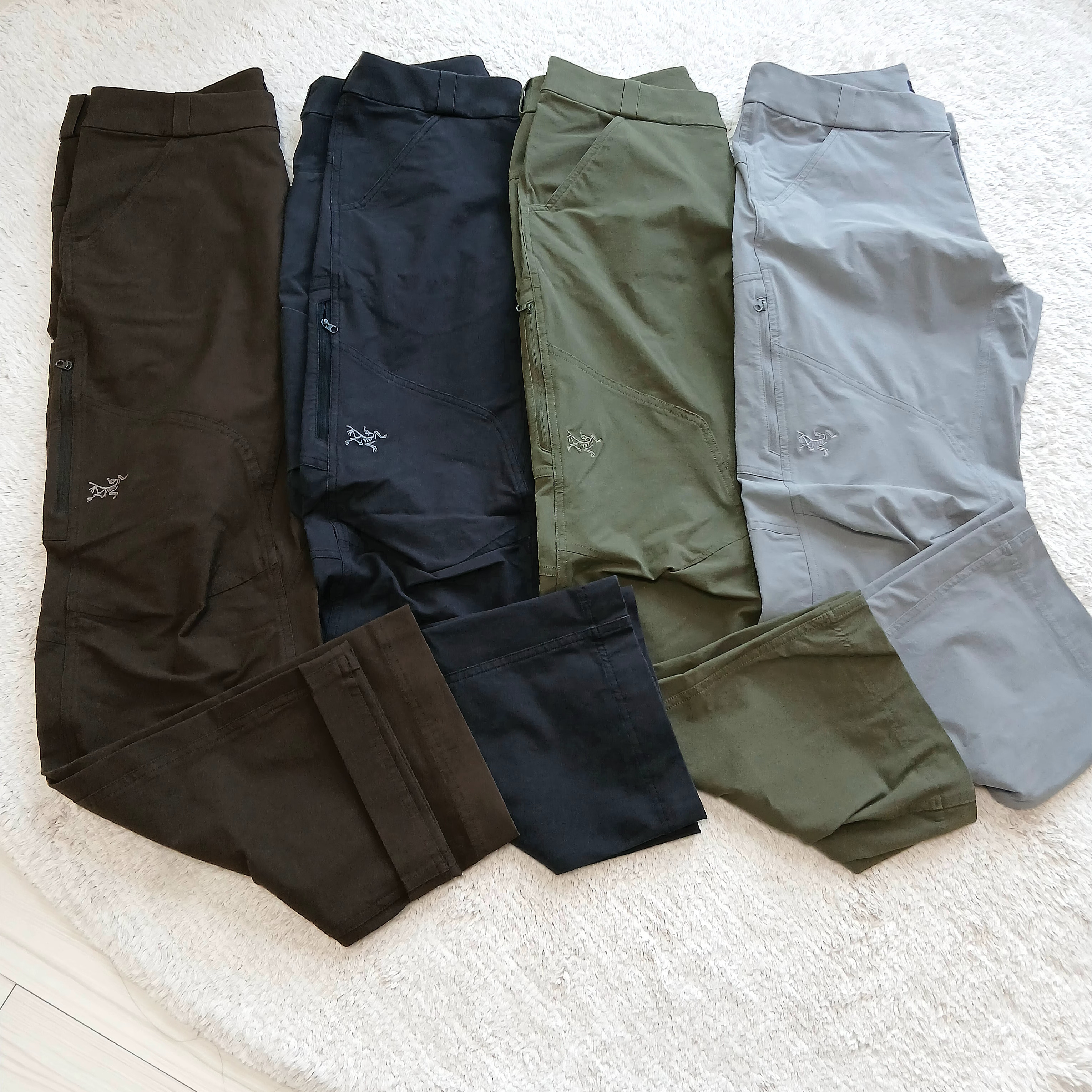 Arc'teryx Cronin Cotton Pants Black, Arc'teryx Cronin Cotton Pants Tatsu 착용 스타일 - 2