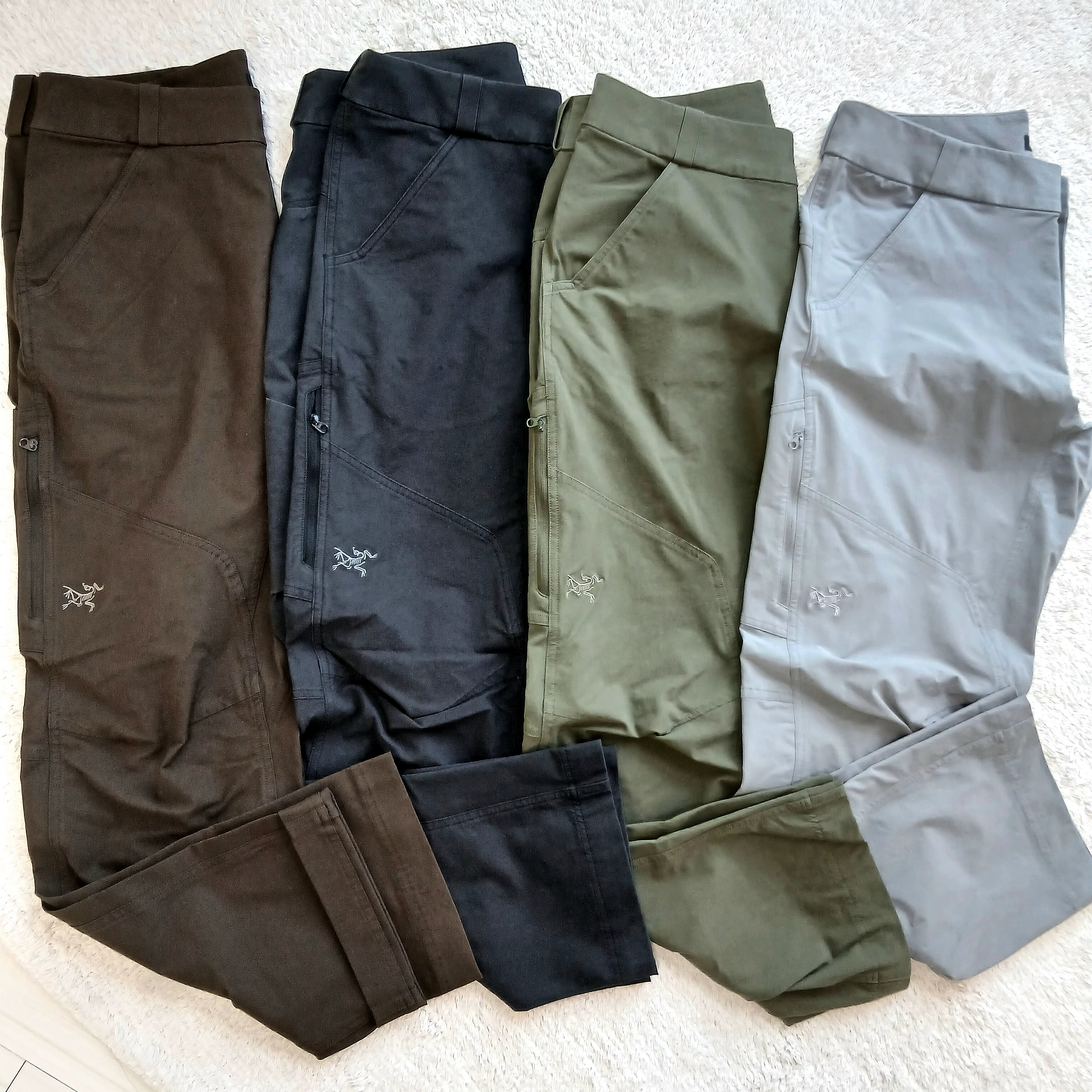 Arc'teryx Cronin Cotton Pants Black, Arc'teryx Cronin Cotton Pants Tatsu 착용 스타일 - 5