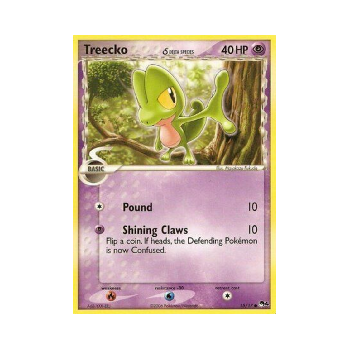 포켓몬 TCG 나무지기 C 팝 시리즈 4 (영문판)(Pokemon TCG Treecko C POP Series 4 (English Ver.)) - 1
