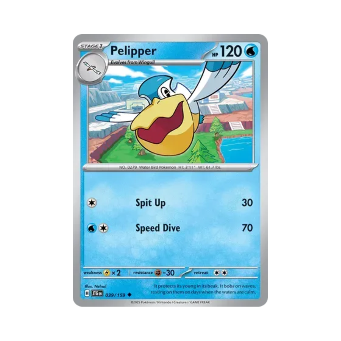 포켓몬 TCG 패리퍼 U 저니 투게더 (영문판)(Pokemon TCG Pelipper U Journey Together (English Ver.)) - 1