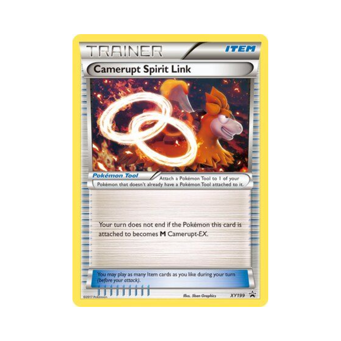포켓몬 TCG 폭타 소울링크 P XY 프로모 카드 (영문판)(Pokemon TCG Camerupt Spirit Link P XY Promos (English Ver.)) - 1