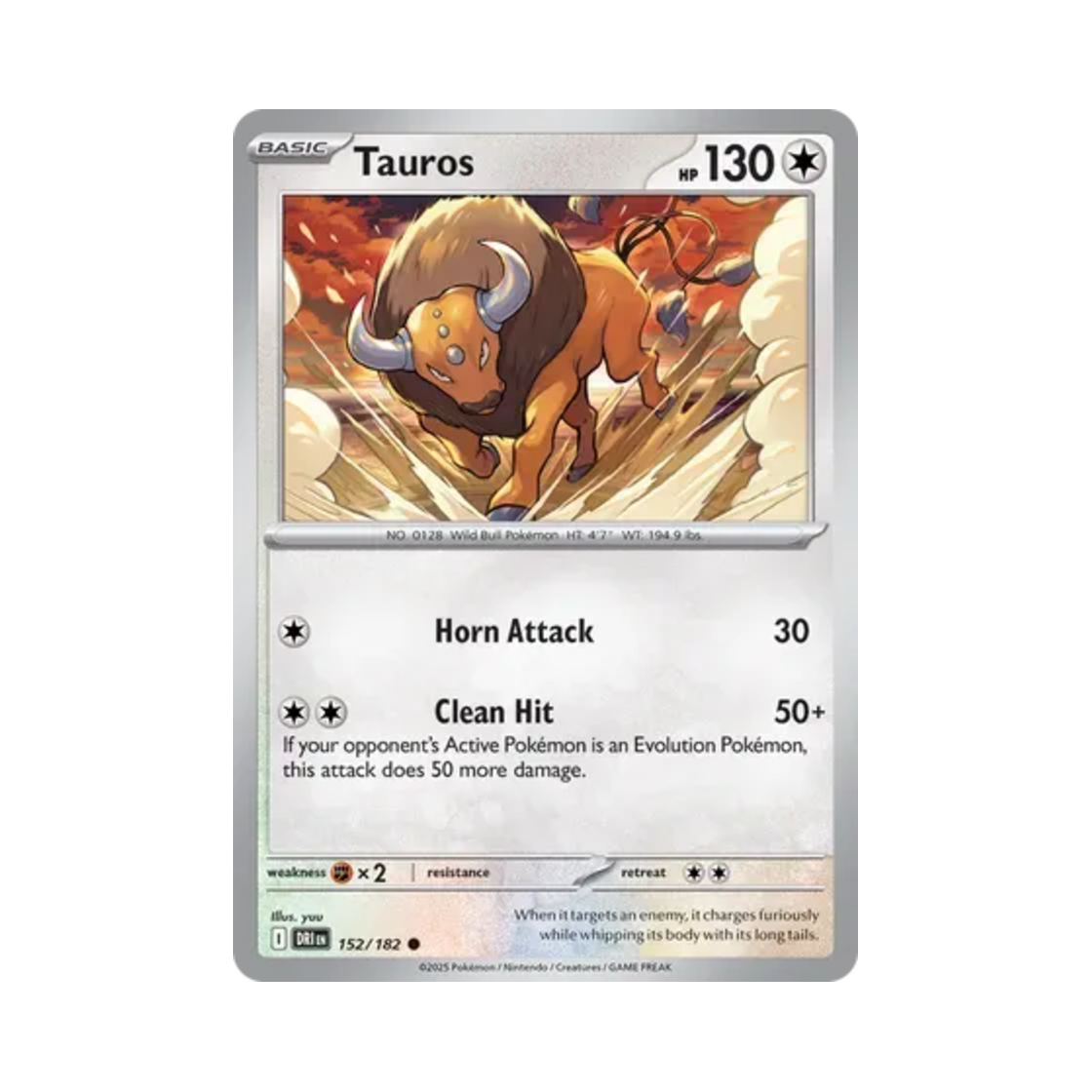 포켓몬 TCG 켄타로스 C 데스티니드 라이벌스 (영문판)(Pokemon TCG Tauros C Destined Rivals (English Ver.)) - 1