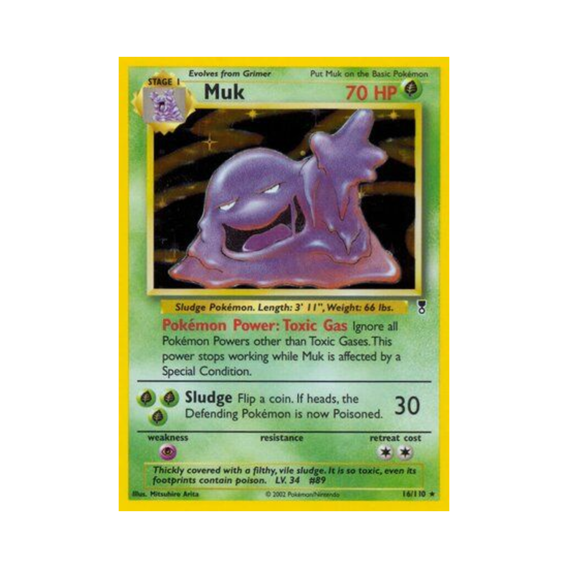 포켓몬 TCG 질뻐기 RH 레전더리 컬렉션 (영문판)(Pokemon TCG Muk RH Legendary Collection (English Ver.)) - 1