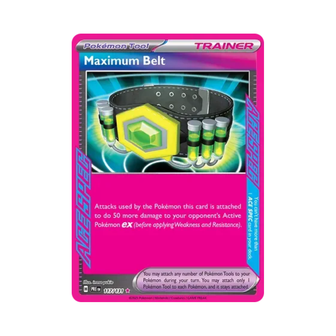 포켓몬 TCG 맥시멈 벨트 ASR 프리즈매틱 에볼루션즈 (영문판)(Pokemon TCG Maximum Belt ASR Prismatic Evolutions (English Ver.)) - 1