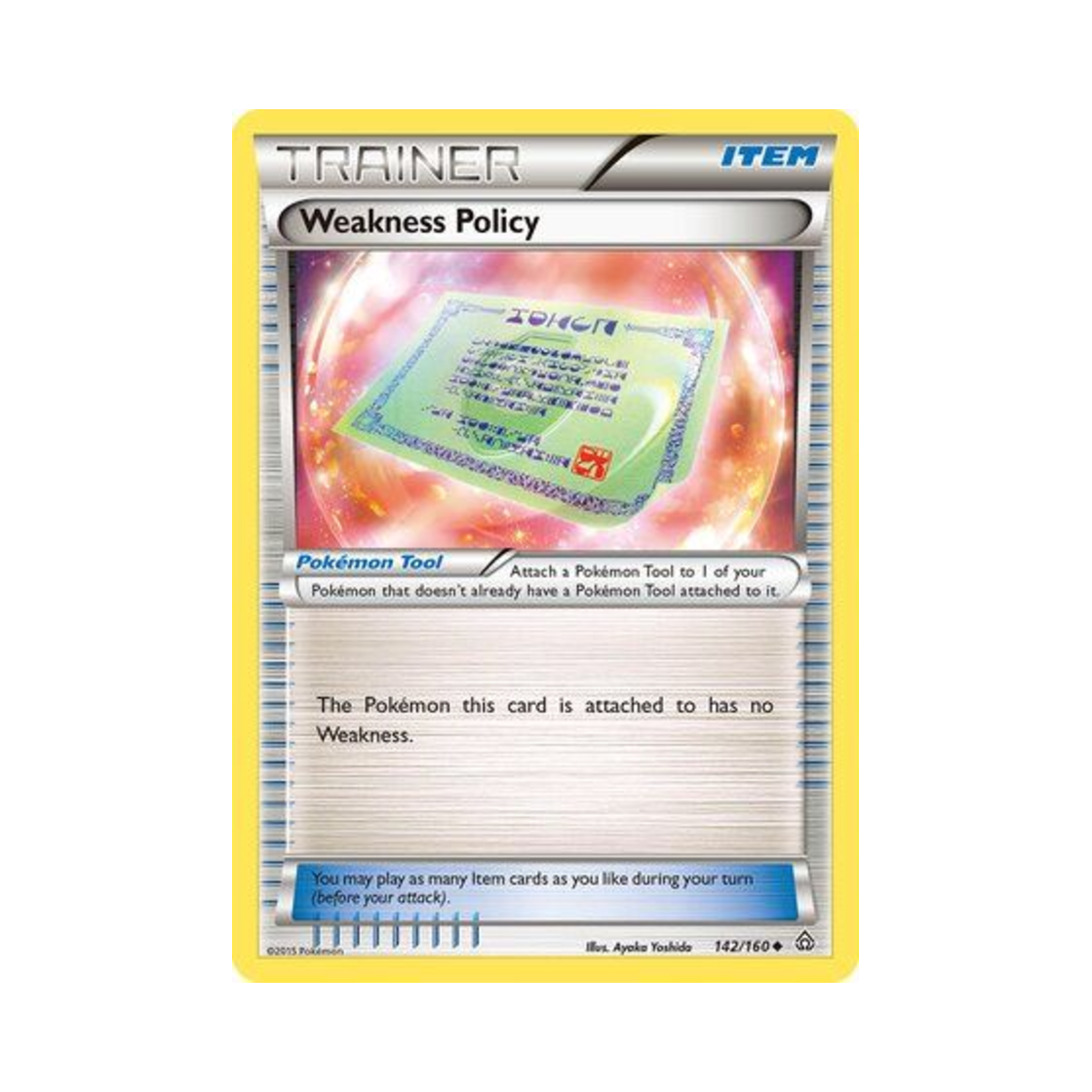 포켓몬 TCG 약점보험 U 프라이멀 크래시 (영문판)(Pokemon TCG Weakness Policy U Primal Clash (English Ver.)) - 1