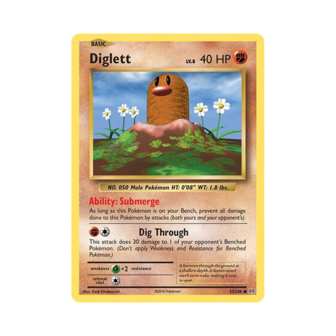 포켓몬 TCG 디그다 C 에볼루션즈 (영문판)(Pokemon TCG Diglett C Evolutions (English Ver.)) - 1