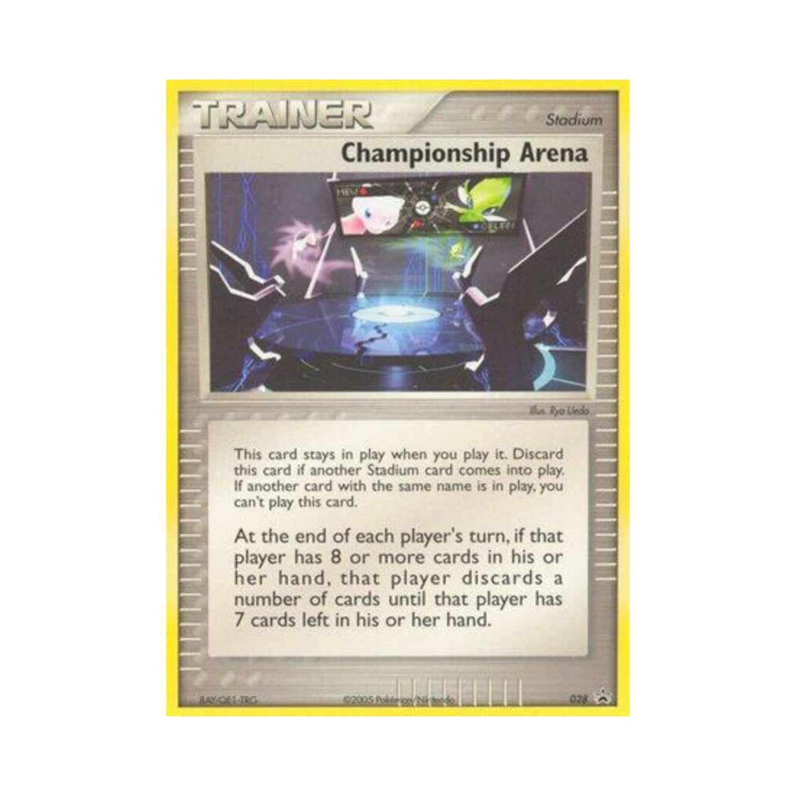 포켓몬 TCG 챔피언쉽 아레나 P 닌텐도 프로모카드 (영문판)(Pokemon TCG Championship Arena P Nintendo Promos (English Ver.))