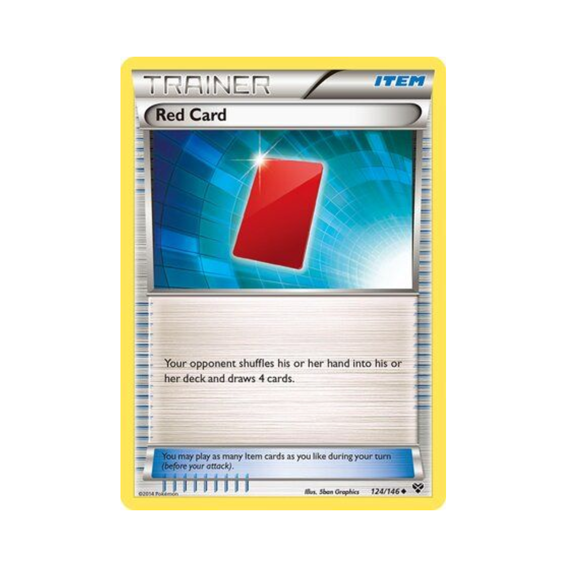 포켓몬 TCG 레드 카드 U XY (영문판)(Pokemon TCG Red Card U XY (English Ver.)) - 1