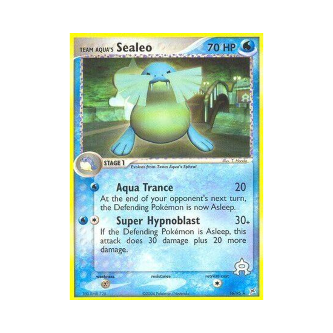 포켓몬 TCG 아쿠아단의 씨레오 R EX 마그마단 vs 아쿠아단 (영문판)(Pokemon TCG Team Aqua's Sealeo R EX Team Magma vs Team Aqua (English Ver.)) - 1